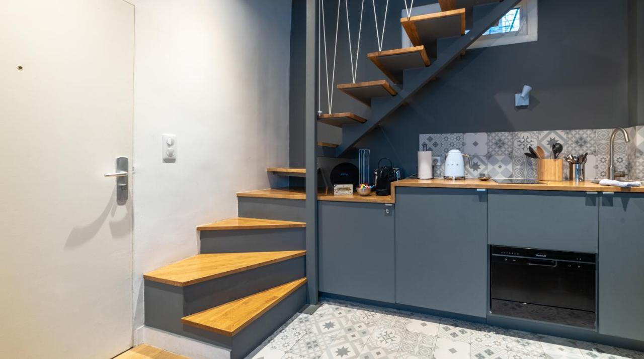 Apartmán Midoon Guest - Duplex D'Architect Paris 10Eme Exteriér fotografie
